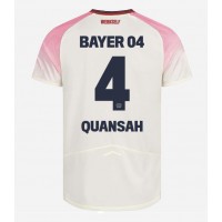 Muški Nogometni Dres Bayer Leverkusen Jarell Quansah #4 Gostujuci 2025-26 Kratak Rukav